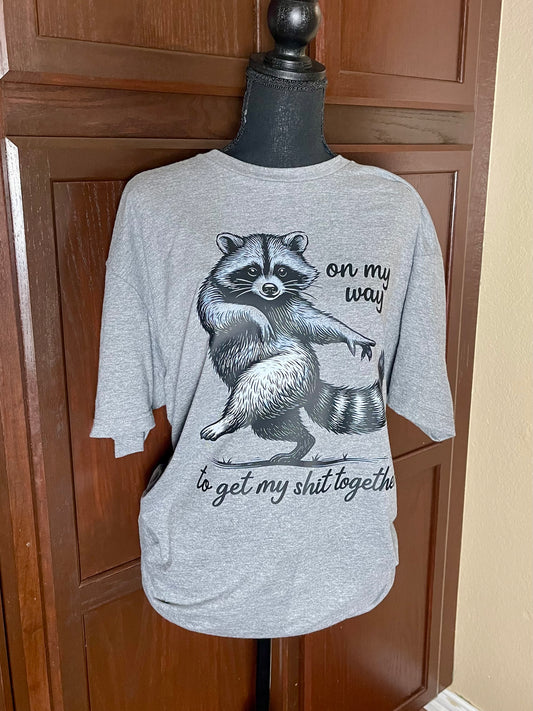 On my way-Racoon