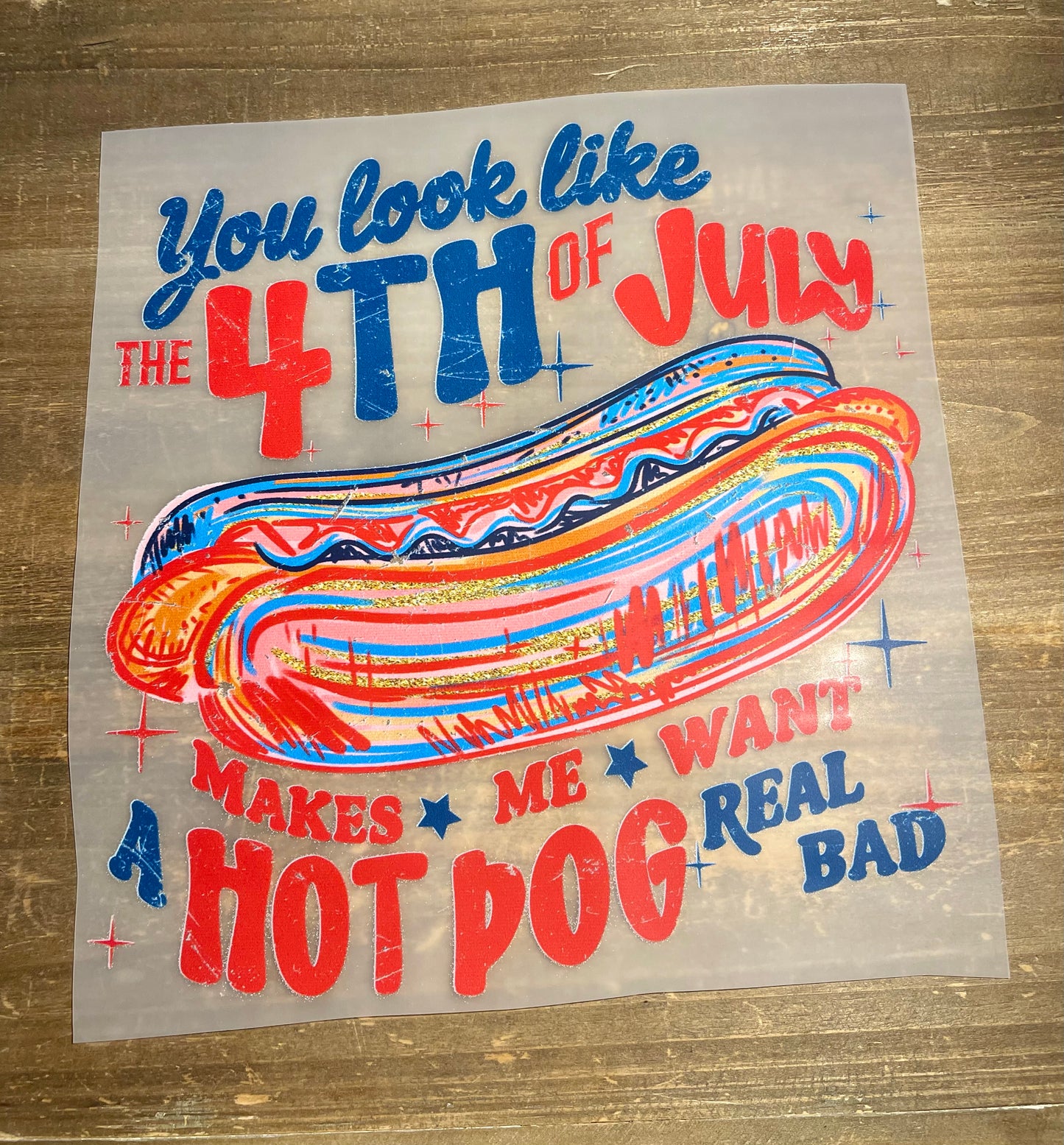 You look like the 4th of July