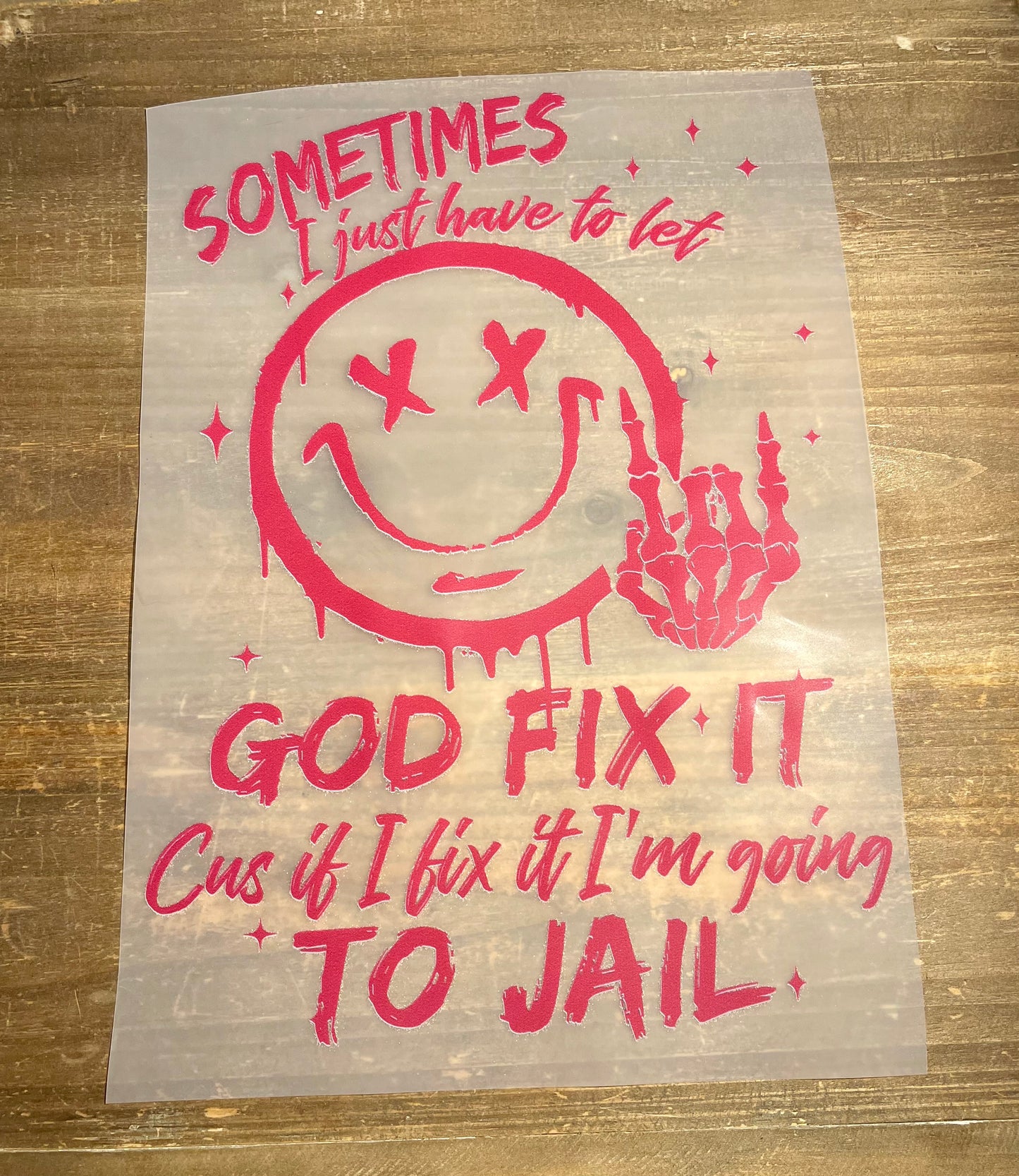 God fix it